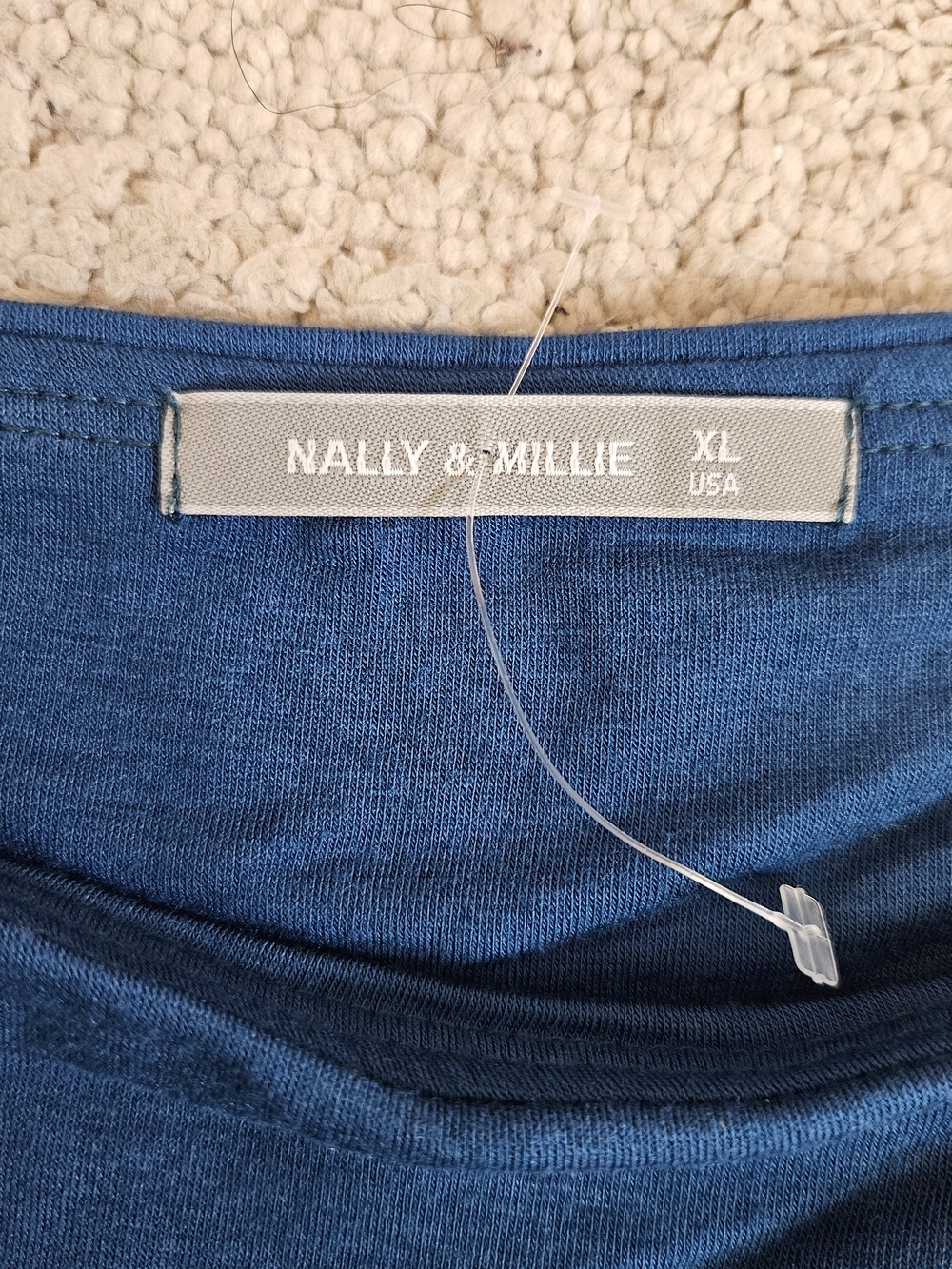 Nally & Millie Blue Palazzo Pants – Size XL - Picture 5 of 9
